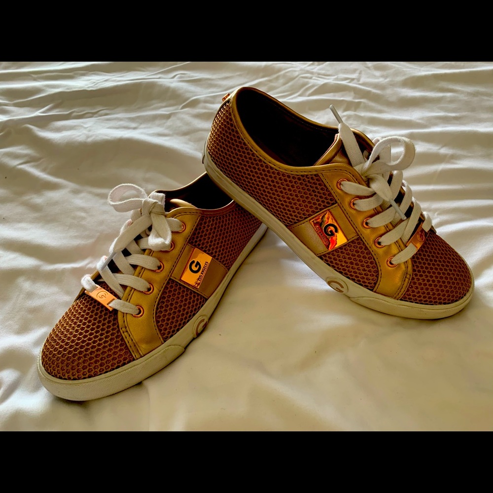 Guess copper color sneakers